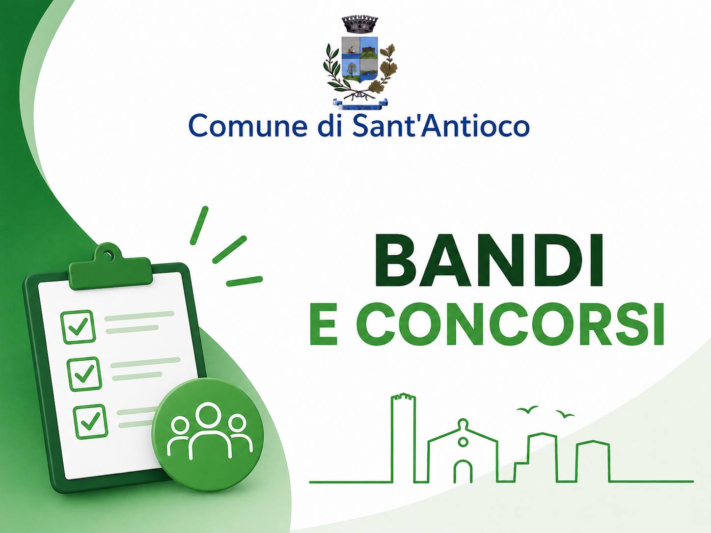 Avviso di Concorso pubblico per soli esami