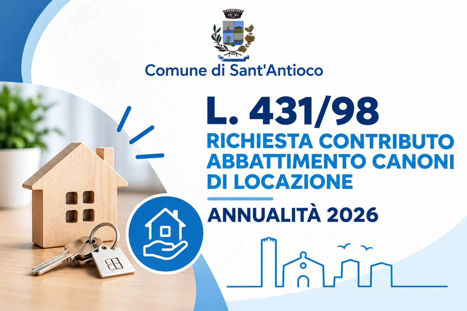 Contributo abbattimento canoni di locazione - Annualità 2026
