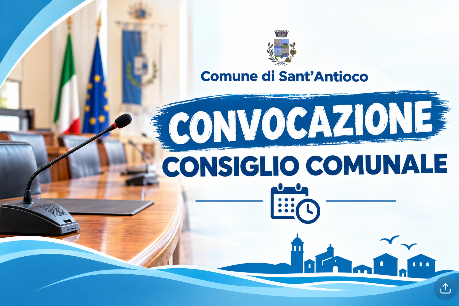 Consiglio Comunale - Seduta Ordinaria - Convocazione