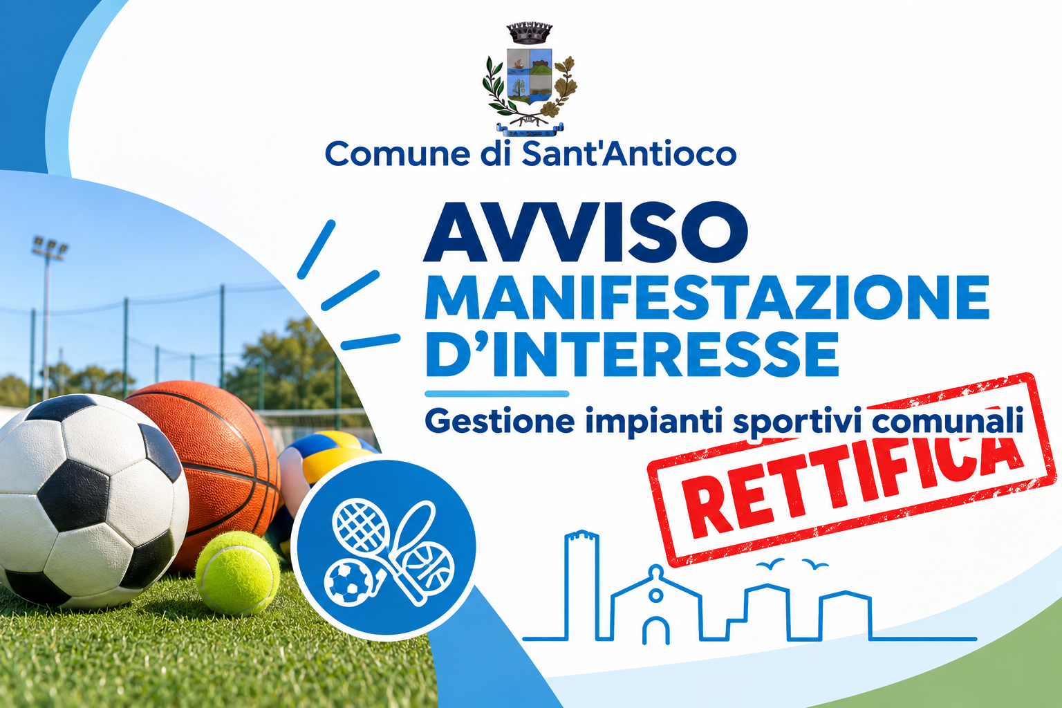 Rettifica Avviso pubblico manifestazione interesse