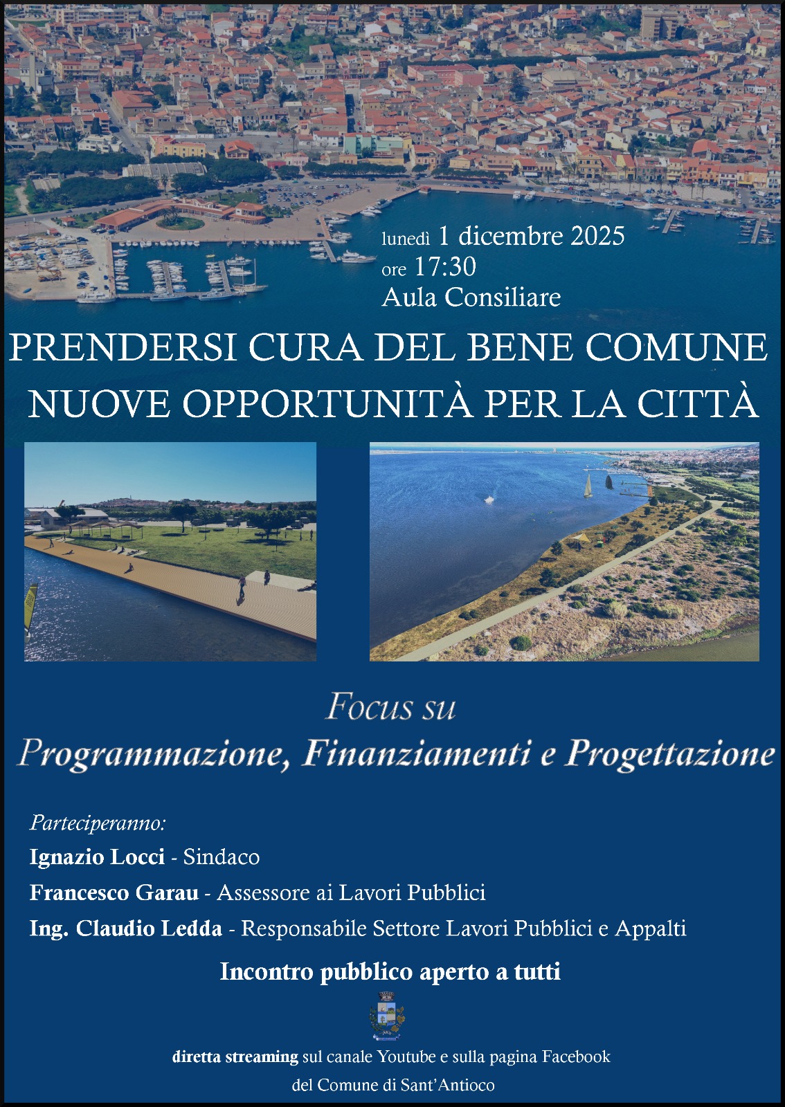 Prendersi cura del bene comune, incontro lunedì 1 dicembre