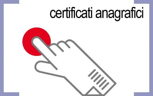 Richiesta di rilascio certificati anagrafici
