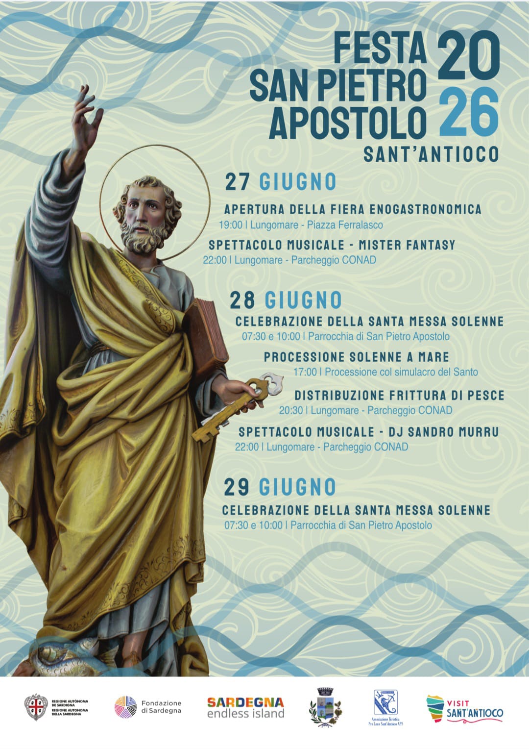 Festa di San Pietro, dal 27 al 29 giugno le celebrazioni