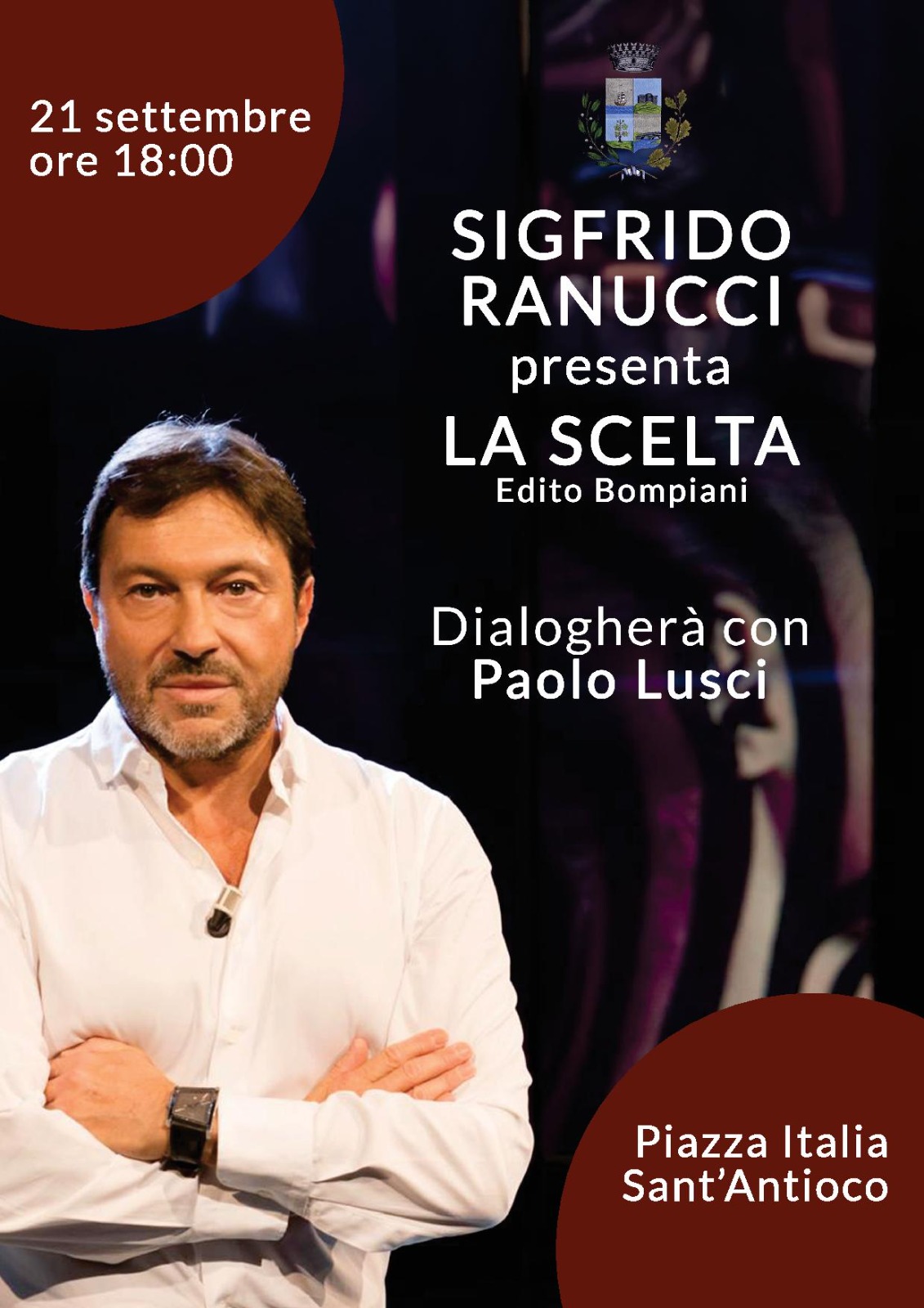 Sigfrido Ranucci presenta il suo libro “La scelta”