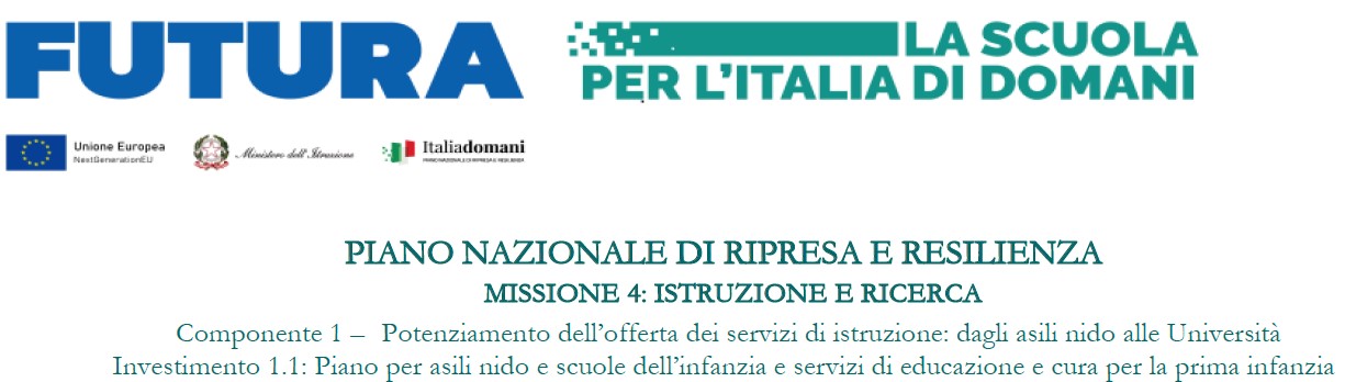 PNRR, M4C1|1.1 - Progetto Riqualificazione Asilo Nido 